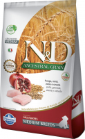 N&D Natural And Delicious Ancestral Frango Canine Puppy Medium 10.1kg